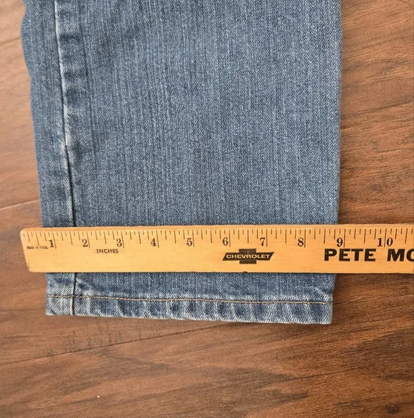 Carhartt Mens 40x30 Straight Leg Jeans Traditional Fit Blue Jeans 14806 - Picture 4 of 6